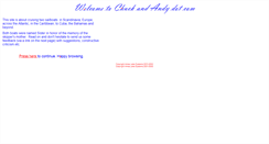 Desktop Screenshot of chuckandandy.com